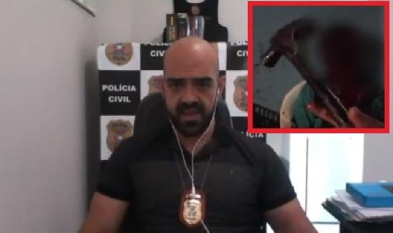 VGN; morte; marteladas; facadas; prisão; jovem 