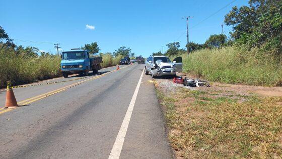 VGN; acidente; morte; motociclista; Chapada dos Guimarães 