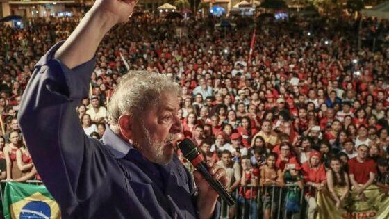 Lula, em recente aparição no Nordeste