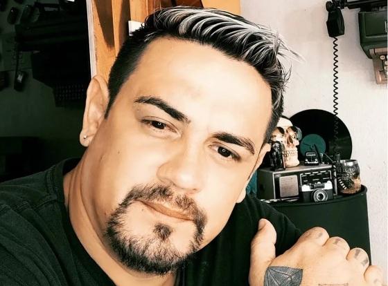 Alex Pereira, 37 anos, conhecido como ‘Alex Tatuador’