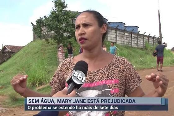 VGN; reportagem; mary jane; falta dagua