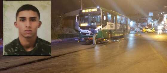 Jovem morre após cair de moto e ônibus passar por cima em Cuiabá