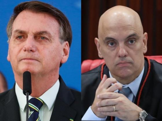 Bolsonaro comunica Moraes saída do Brasil para posse de Milei