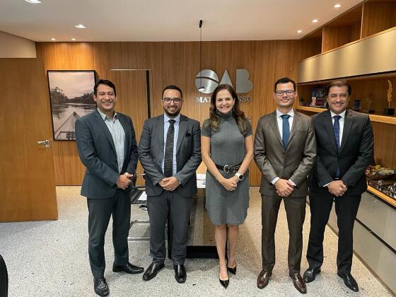 Comissão da Abrade-MT na OAB do Estado