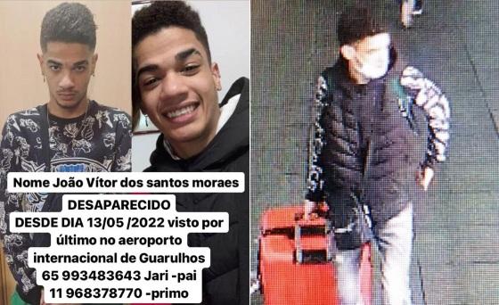 João; desaparecido; São Paulo; França; Cuiabá