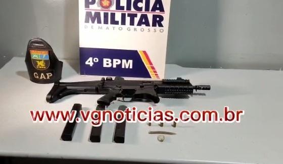Polícia suspeita que arma pertence a fação criminosa