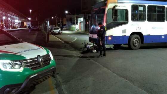 Momento da batida, na noite deste domingo (26.03) 