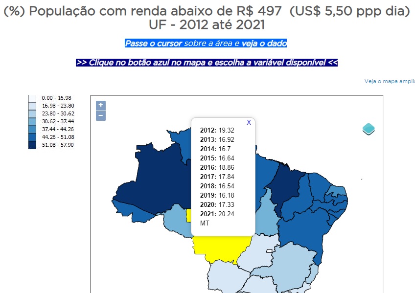 Mapa da pobreza 