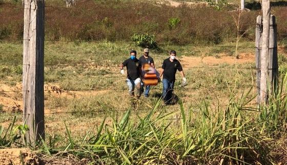 Corpo encontrado; sem cabeça; mãos amarradas; Juruena; VGN 