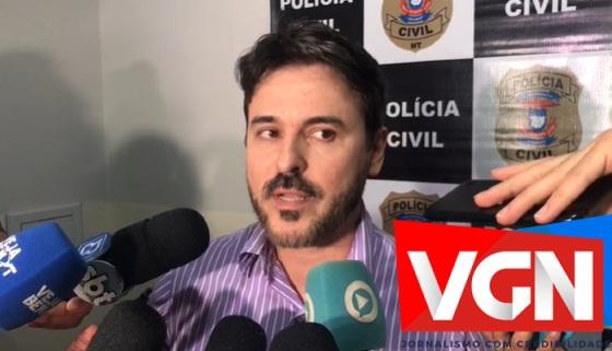 Delegado da DHPP, Hércules Batista Gonçalves