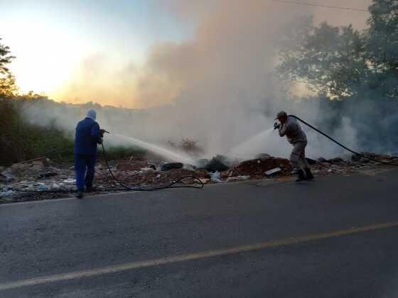 Incêndio; lateral; Mafrig; Várzea Grande; VGN