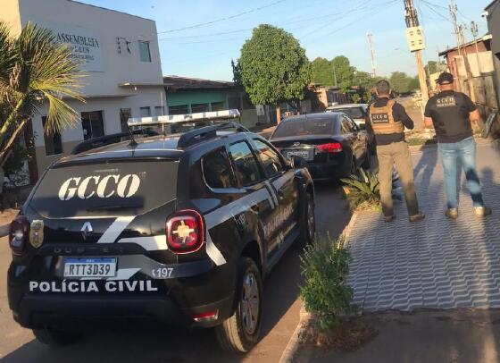 PC cumpre mandados em Cuiabá e VG contra envolvidos em furtos de bancos.