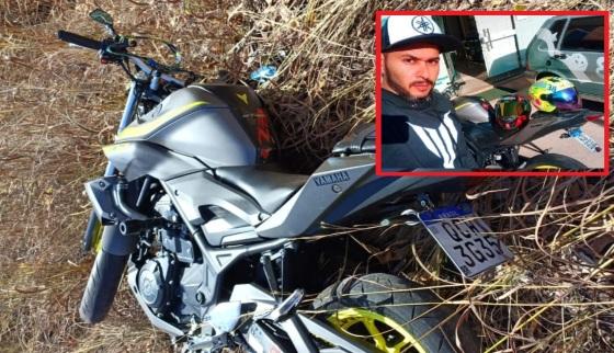 Motociclista perde o controle, sai da pista e morre na estrada de Manso  