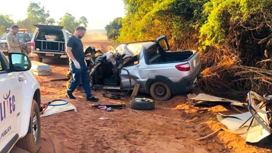 acidente; morte; três pessoas; BR-158; São Felix do Araguaia; VGN 