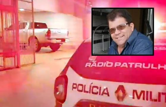 O empresário foi morto na garagem da sua residência.