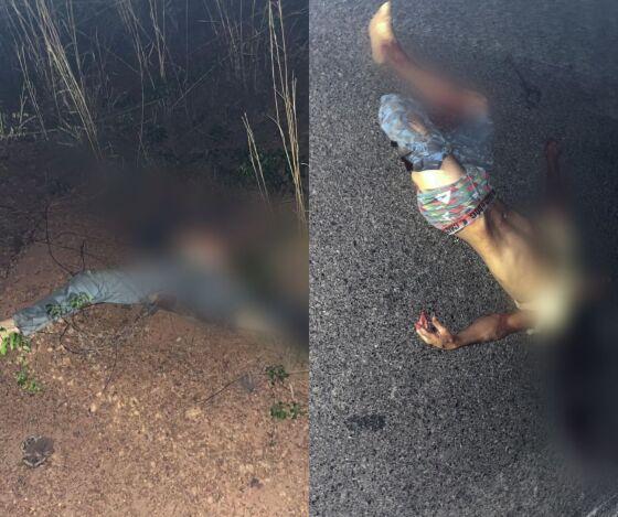 Dupla é arremessada de moto e morre na hora em acidente na MT-423.