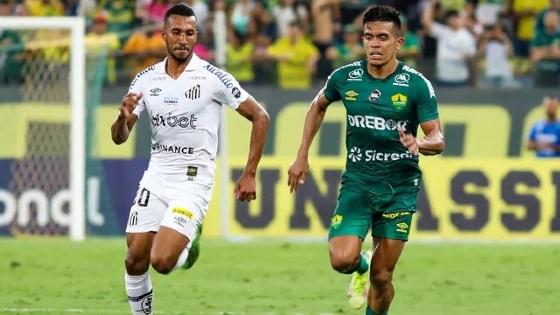 Com gol anulado, Cuiabá empata com Santos e volta para Zona de rebaixamento.