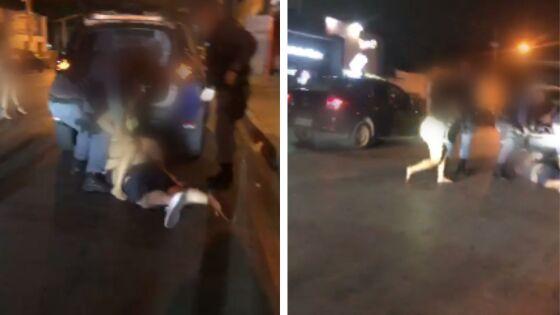 Casal causa confusão dentro e fora de boate, desacata PMs e é preso em Cuiabá.