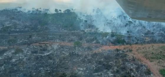 Incêndio atinge pousada no Pará e bombeiros de MT ajudam no combate.