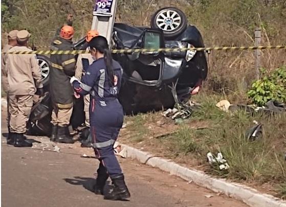 Adolescente colide contra poste e morre o local em Cuiabá