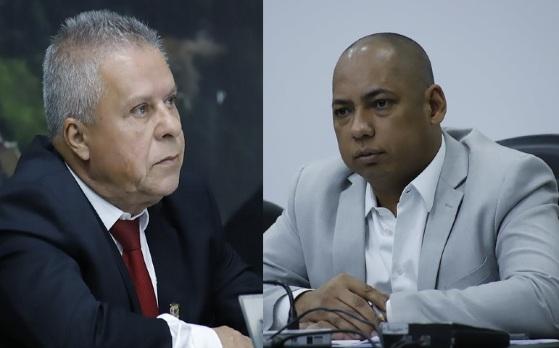 Juca do Guaraná Filho - MDB - presidente da Câmara de Cuiabá e Chico 2000 - PL (presidente eleito) 