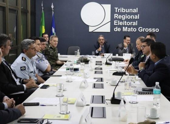 Seis mil integrantes das forças de segurança estaduais e federais irão atuar nas eleições 