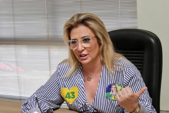 Candidata ao Governo, Márcia Pinheiro (PV)