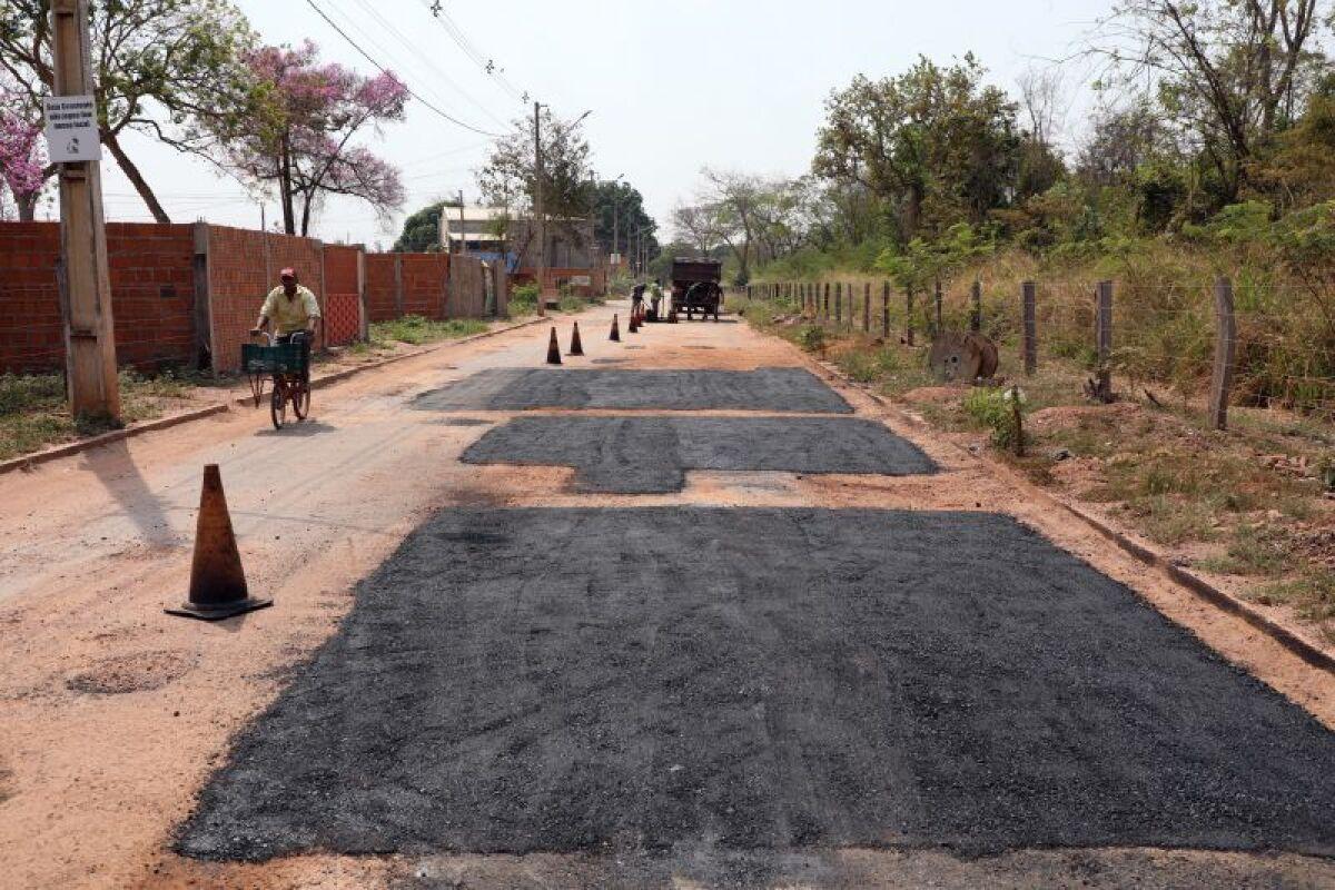 Prefeitura de Cuiabá  Vias do bairro CPA III são contempladas com