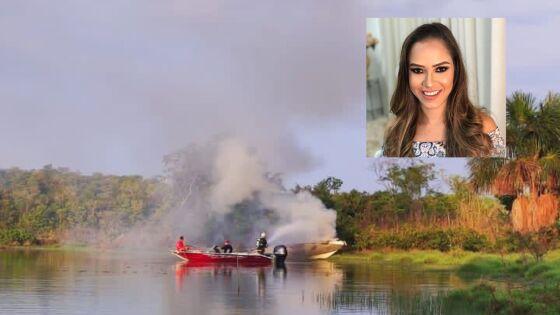 Corpo de mulher é encontrado carbonizado em lago de Lucas do Rio Verde.