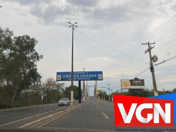 Várzea Grande; placa