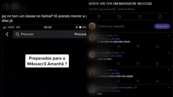 Escola particular de Cuiabá é alvo de ameaça de massacre em rede social.