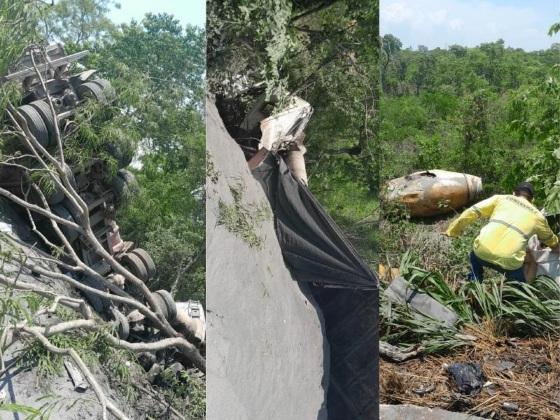 acidentes; três caminhões; duas mortes; Estrada da Guia; Cuiabá; VGN