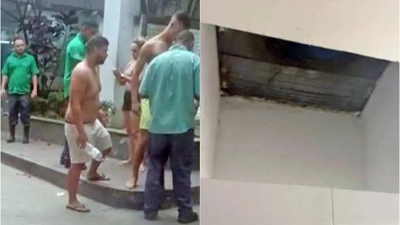 O funcionário, que não teve o nome divulgado, foi detido após a confusão