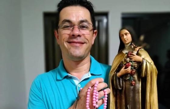 Padre Volnei Weber responsável pela Paróquia São José Operário, em Rondonópolis