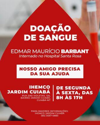 doação de sangue - maurício barbant