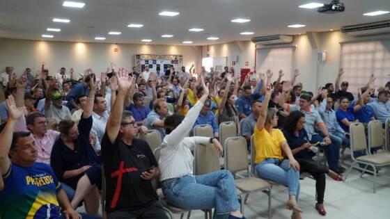 Reunião na sede da CDL Sinop