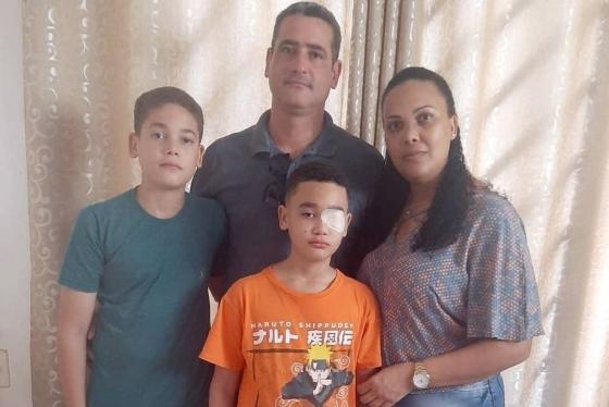 Eder Rodrigues Boa Sorte e família 