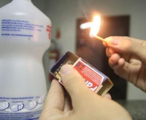 Idoso é internado na UTI em Cuiabá com 55% corpo queimado.
