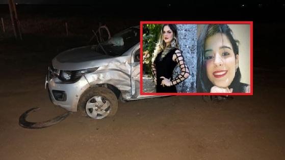 Jovens morrem e motorista que causou acidente foge do local.