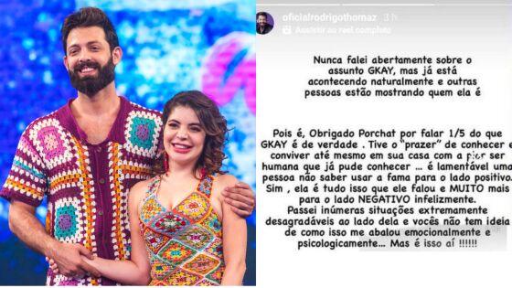 Professor do Dança dos Famosos detona Gkay: “Pior ser humano”