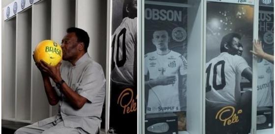 Armário trancado de Pelé em Santos é um mistério até para diretores do clube