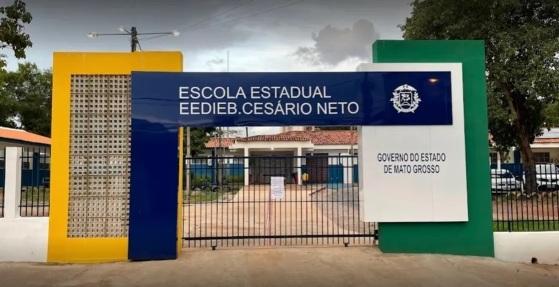 Escola Estadual Cesário Neto, em Cuiabá