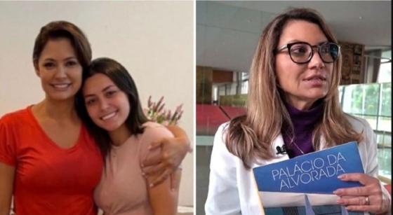 Filha de Michelle Bolsonaro rebate Janja sobre Alvorada