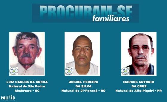 O comparecimento de familiares é necessário para os procedimentos de identificação e liberação do corpo