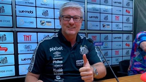Odair Hellmann foi apresentado no Santos na sexta passada (16/01)