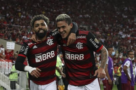 Gabriel Barbosa e Pedro Guilherme.