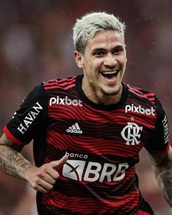 Pedro Guilherme, atacante do Flamengo.