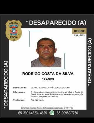 Rodrigo Costa da Silva; desaparecido 