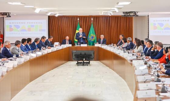 Reunião com o presidente Luis Inácio Lula da Silva (PT)