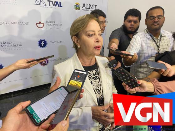Presidente do TJMT (Tribunal de Justiça de Mato Grosso) Clarice Claudino 